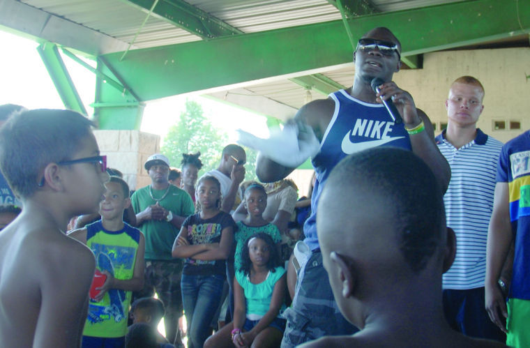 Tommie Harris at Long Branch Park
